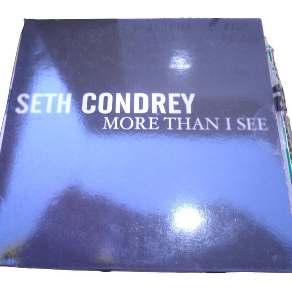 Seth Condrey: More Than I See CD, NIP, Seth Condrey Music, 2009 - Picture 2 of 4